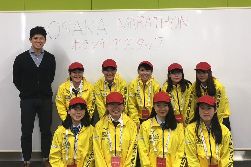 第9回大阪マラソンに語学ボランティアスタッフとして参加します。