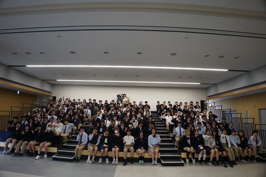 中学校新入生歓迎会！