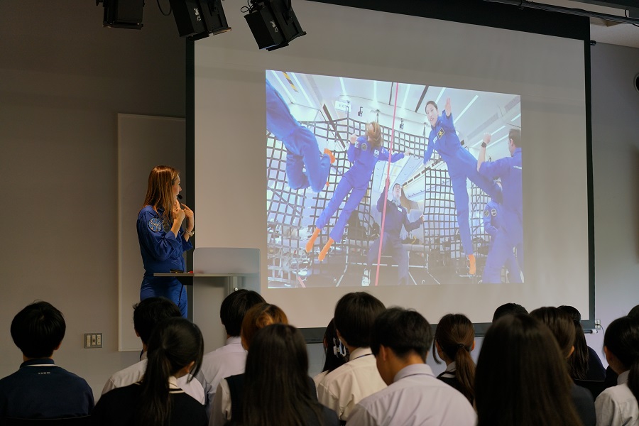 オーストラリア初の女性宇宙飛行士Katherine Bennell-Peggさまに特別講演いただきました