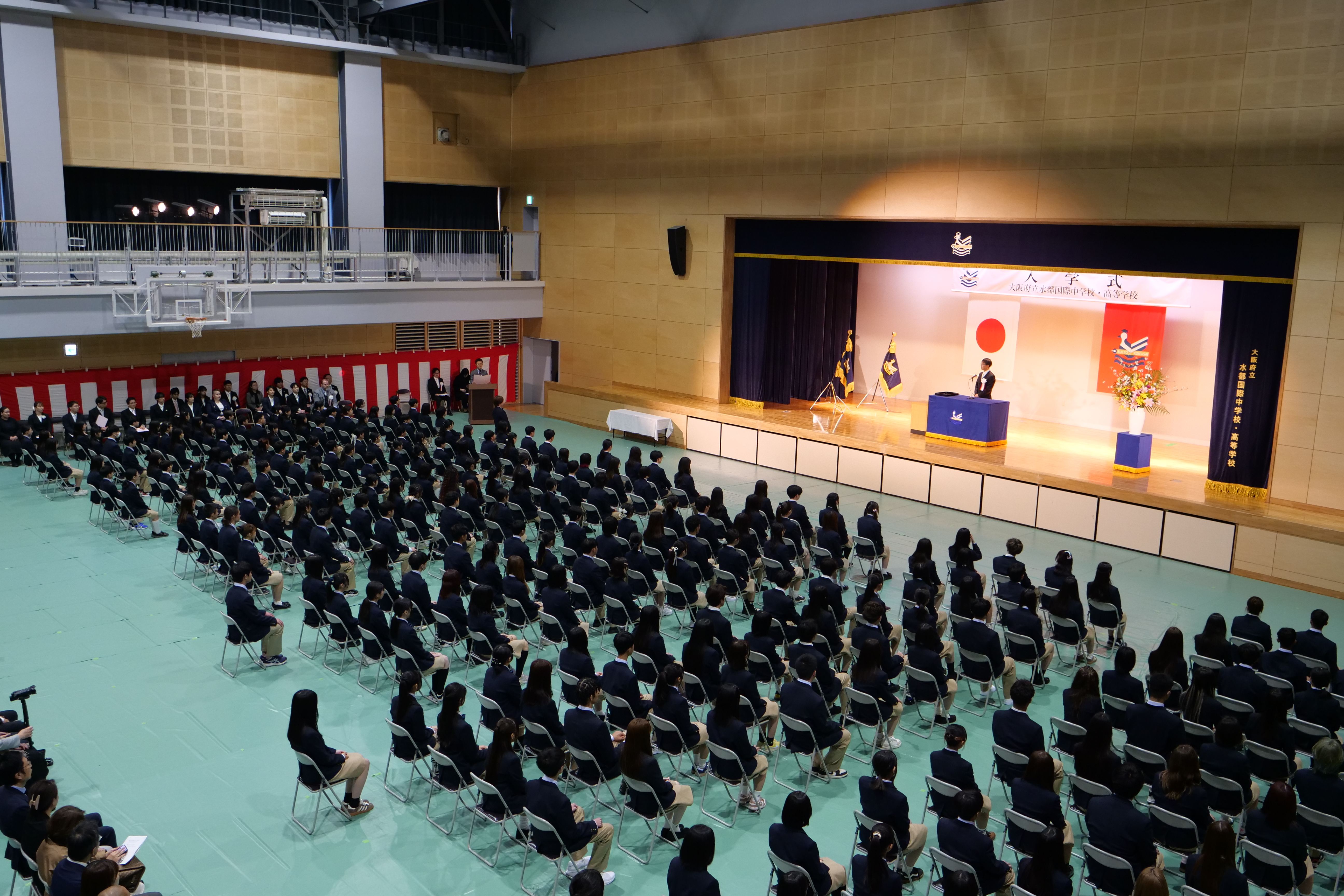 令和8年度 入学式、始業式・中高合同対面式