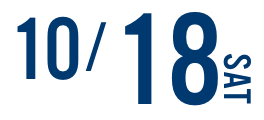 10月18日 土曜日